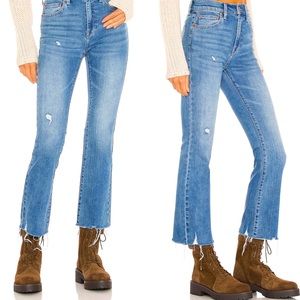 Lennon cropped boot cut jeans by Pistola